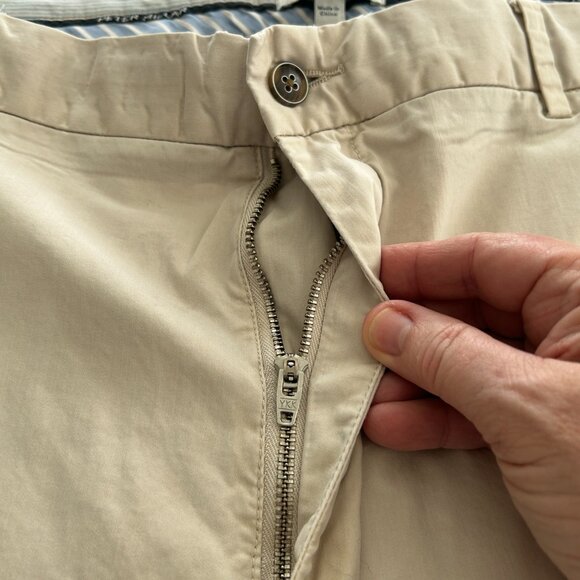 Peter Millar Men's Khaki Pants - Lt Tan - Size 42 - Picture 4 of 10